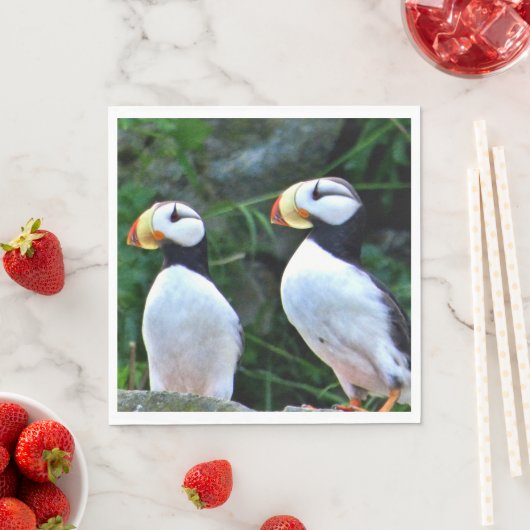 Standaard Luncheon papieren servetten w / papegaai (Insitu)