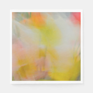 Standaard lunchnapkins Abstracte klaproosontwerp Servet