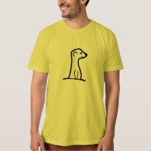 Standaard MeerKat-Shirt op organisch Shirt
