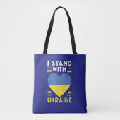 STANDAARD MET OEKRAÏNE Canvas tas (Voorkant)
