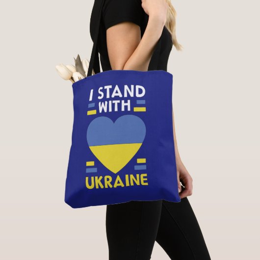 STANDAARD MET OEKRAÏNE Canvas tas (Dichtbij)