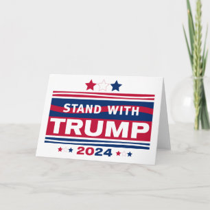 Standaard met Trump~2024~MAGA Kaart
