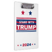 Standaard met Trump~2024~MAGA Klembord (Rechts)