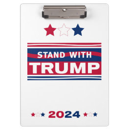 Standaard met Trump~2024~MAGA Klembord