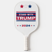 Standaard met Trump~2024~MAGA Pickleball Paddle (Voorkant)