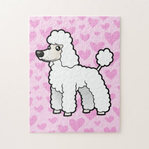 Standaard / Miniatuur / Speelgoed poedel liefde Legpuzzel