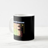 Standaard Model Higgs Boson Picle Natuurkunde Stud Koffiemok (Voorkant links)