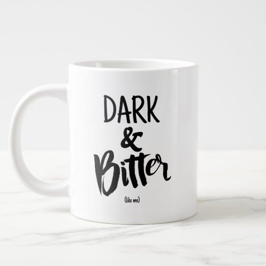 Standaard mok - Donker & Bitter (Links)
