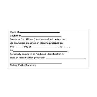 standaard notarisjurist zelfinktende stempel