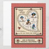 Standaard of verdeeld 2_Papier voor papier, 8,5 x  (Voorkant / Achterkant)