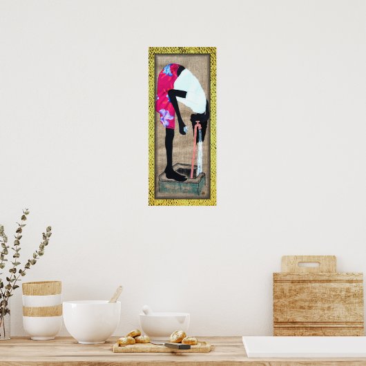 "Standaard pijp" Poster (Keuken)