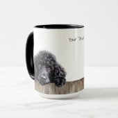 Standaard Poedel Hond Mok (Voorkant links)