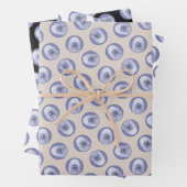 Standaard Poedel Schilderen Wit Originele Hond Art Inpakpapier Vel (In situ)