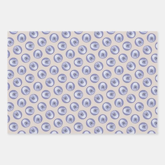 Standaard Poedel Schilderen Wit Originele Hond Art Inpakpapier Vel (Voorkant)