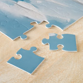 Standaard Poodle IJsschaatser Kerstcadeau Hoed Legpuzzel (Zijkant)
