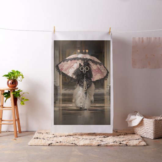 Standaard Poodle Mode Walkway Fabric Stof (Voorbeeld)