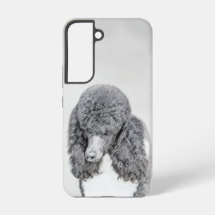 Standaard Poodle Zwart Parti Schilderij - Honden K Samsung Galaxy Hoesje