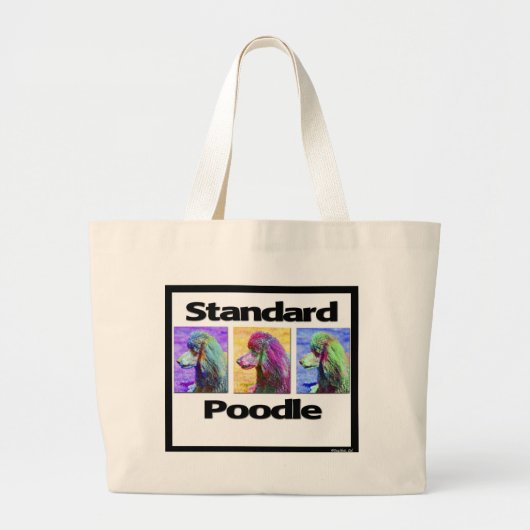 Standaard Pop Grote Tote Bag (Voorkant)