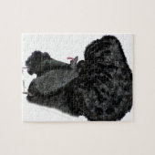 Standaard porselein, tonifernandes legpuzzel (Horizontaal)