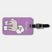 Standaard porseleindeeg Thunder_Cove Bagagelabel (Voorkant horizontaal)