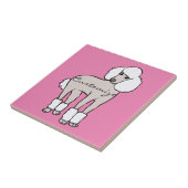 Standaard porseleindeeg Thunder_Cove Tegeltje (Zijkant)