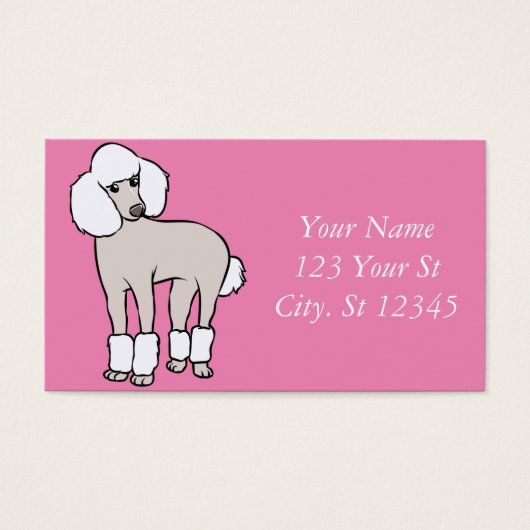 Standaard porseleindeeg Thunder_Cove Visitekaartje (Voorkant)