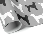 Standaard portaalpatroon Silhouettes Cadeaupapier (Rol Hoek)