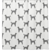 Standaard portaalpatroon Silhouettes Douchegordijn (Voorkant)