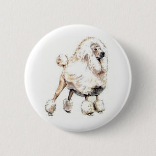 Standaard portaalwit ronde button 5,7 cm