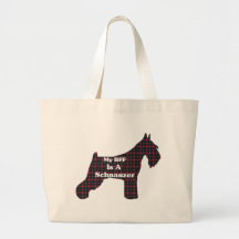 Standaard SCHNAUZER BFF-Canvas tas