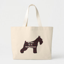 Standaard SCHNAUZER BFF-Canvas tas