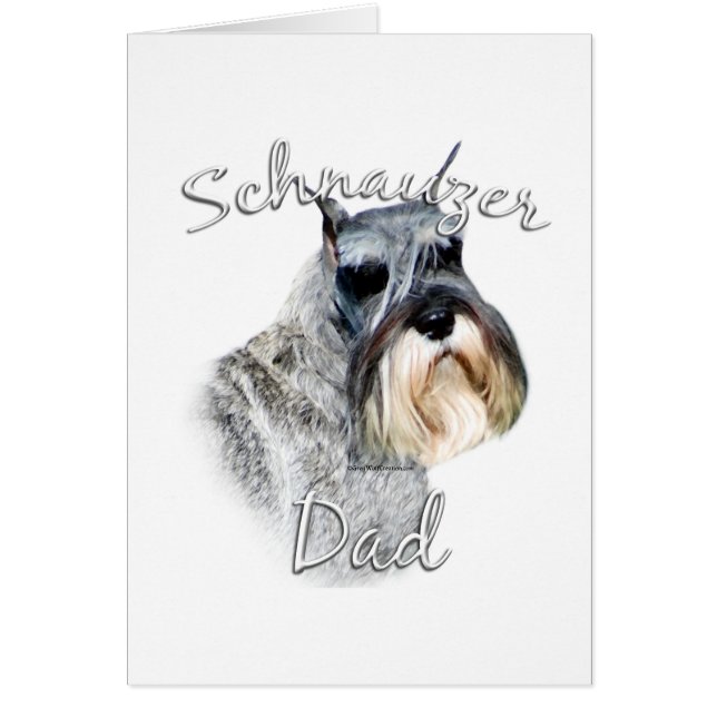 Standaard Schnauzer Dad 2 (Voorkant)