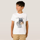 Standaard Schnauzer Moeder 2 T-shirt (Voorkant volledig)