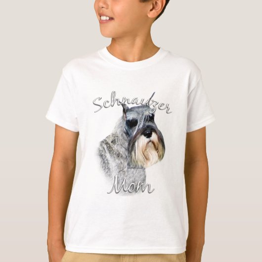 Standaard Schnauzer Moeder 2 T-shirt (Voorkant)