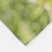 Standaard Schnauzer Puppy in een bloeiende tuin Fleece Deken (Hoek)