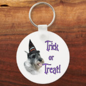 Standaard Schnauzer Trick Sleutelhanger (Voorkant)