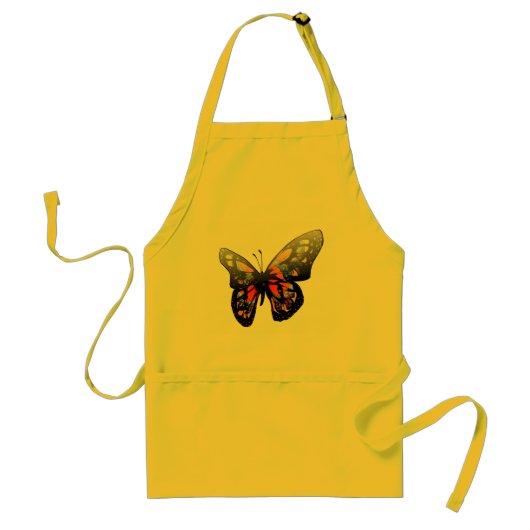 Standaard Schort voor vlinder (Voorkant)