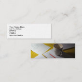 Standaard Skinny Card Mini Visitekaartje (Voorkant / Achterkant)