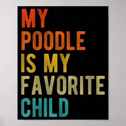 Standaard Speelgoed Odle Moeder Vader Hond Liefheb Poster (Voorkant)