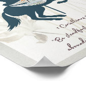 Standaard stevig Poster (Hoek)