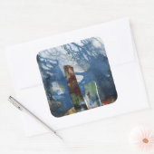 Standaard Stones II Vierkante Sticker (Envelop)