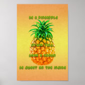 Standaard Tall-ananas Poster (Voorkant)