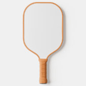 Standaard Tane Kleur Gepersonaliseerde Pickleball Paddle (Voorkant)