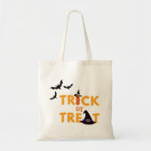 Standaard Trick or treat Canvas tassen (Voorkant)