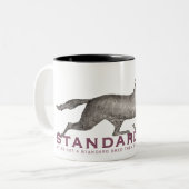 Standaard Tweekleurige Koffiemok (Voorkant links)