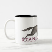 Standaard Tweekleurige Koffiemok (Links)