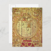 Standaard van Francisco Pizarro Briefkaart (Voorkant / Achterkant)