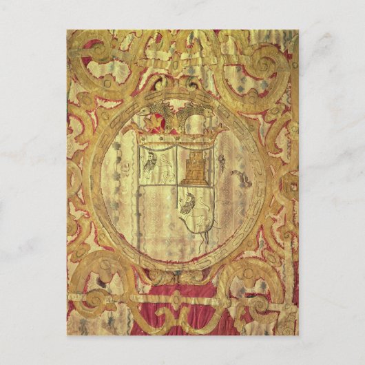 Standaard van Francisco Pizarro Briefkaart (Voorkant)