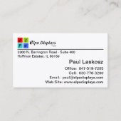 Standaard Visitekaartje (Voorkant)