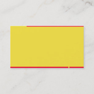 standaard visitekaartje